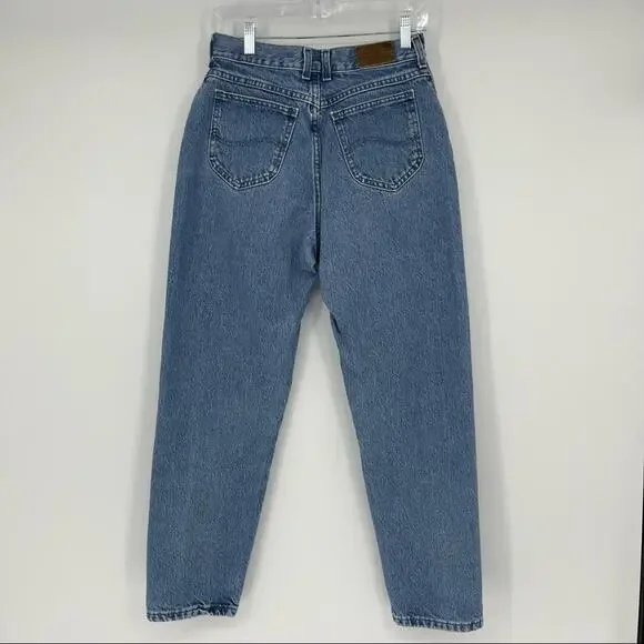 RARE Upside Down Label Vintage Lee Mom 90s Jeans 24" Waist - Picture 4 of 16